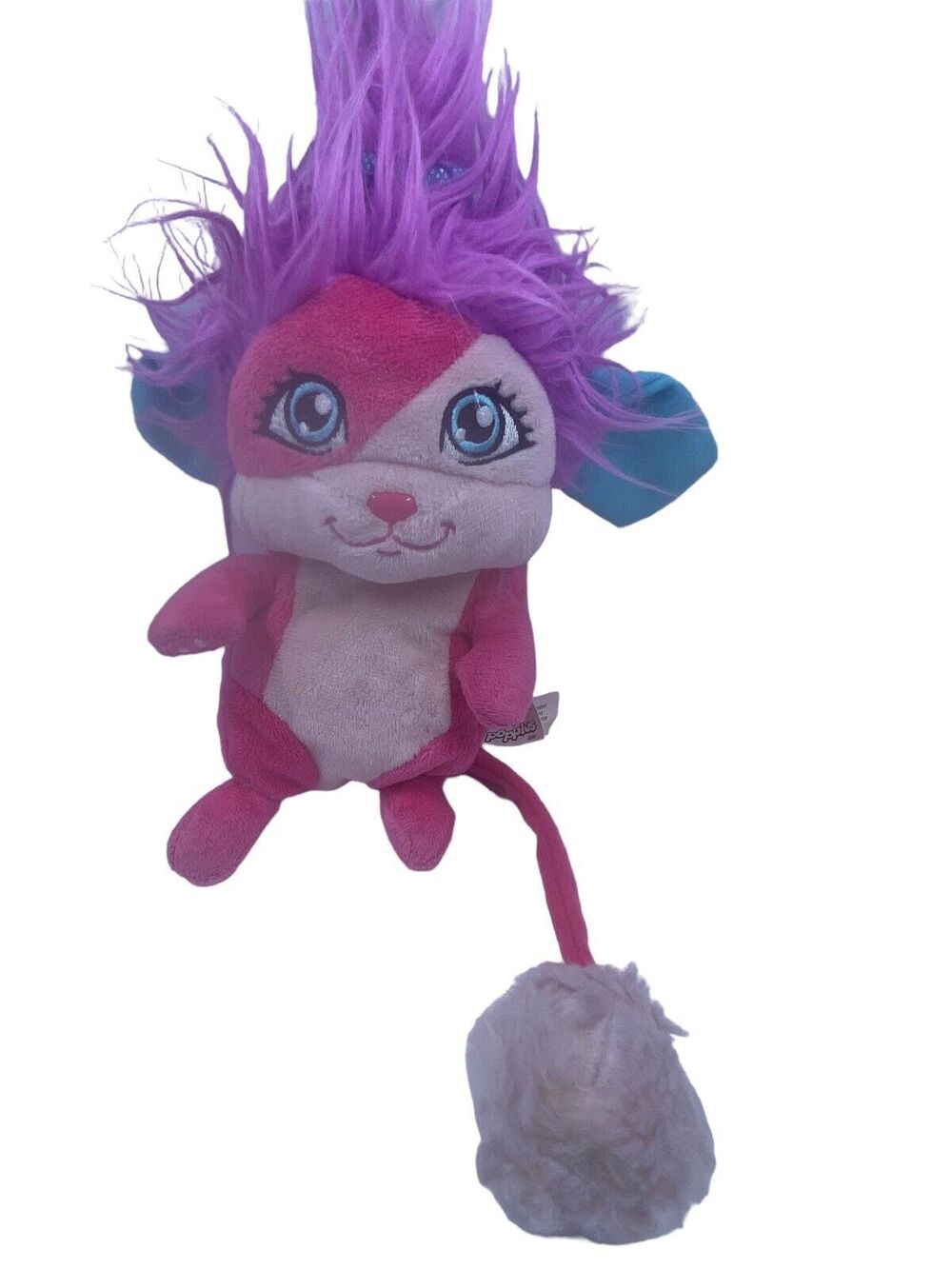 Popples Sunny 2015 Plush Spin Master Pink Foldable Pre-loved Stuffed Animal